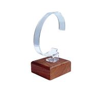 Qaonsciug Portable Acrylic Watch Holder Fashion Watch Display Stand Suitable for Easy Storage and Travel with Enhanced Visibility