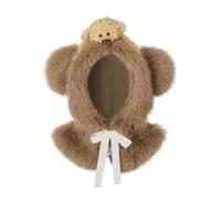 Qaonsciug Scarf Cap for Lady Ear Muff Plush Hat for Girl Windproof Anime for Outdoor Activity Cosplay Cap Ears