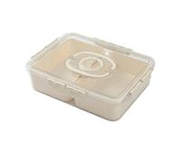 Qaonsciug Space Saving Food Container With Locking Clasps Preserve Fruits Vegetables And Fruit Stackable Food Storage Container