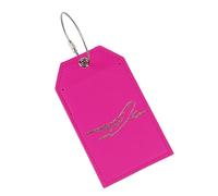 Qaonsciug Suitcase Tages Travel Luggage Identifiers Bag PU Leather with Steel for Backpacks Use Travel Suitcase Pu Leather with Steel for Women Adult