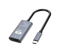 Qaonsciug Type C To HDTV Adapter 4K30hz/4K60hz/8K60hz Video Screen Converter Video Sound Power For PC Laptop Tablets Accessories Type C To