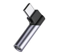 Qaonsciug USB C To Headphone Plugs Adapter HiFi Right Angles Dongle For Durability Use Compatible For Type Devices Type Converters