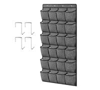 Qaonsciug Versatile Door With 24 Pockets For Organizing Small Items Spaces Saving Storage Bag Sock Underwear