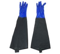 Qaonsciug Waterproof And Wear Resistant Long Waterproof Rubber Gloves Keep Your Arms Dry And Safe Fishery Aquarium Work