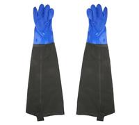 Qaonsciug Waterproof And Wear Resistant Long Waterproof Rubber Gloves Keep Your Arms Dry And Safe Fishery Aquarium Work
