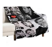 QapLWczK Austin Star Butler Poster Blanket Air Conditioning Blanket Super Soft Travel Outdoor Flannel Blanket Fashion Personalized Gift Office Sofa Blanket Merch30 x40, Style