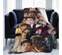 QapLWczK Blanket Joshua Bassett Soft and Comfortable Wool Fleece Throw Blankets Gift for Sofa Office car Camping Yoga Travel Home Decoration Cozy80 x60