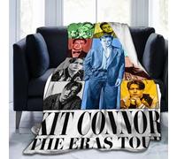 QapLWczK Blanket Kit Actor Connor Throw Flannel Blankets Warm Soft Cozy Fuzzy Blanket for Bed Sofa Couch Camping Travel Gift Blankets for All Seasons 40"x30"
