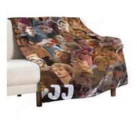 QapLWczK JJ Star Maybank Blanket Air Conditioning Blanket Super Soft Travel Outdoor Flannel Blanket Fashion Personalized Gift Office Sofa Blanket Merch.30 x40, Style