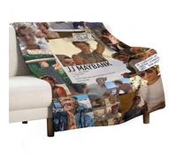QapLWczK JJ Star Maybank Blanket Air Conditioning Blanket Super Soft Travel Outdoor Flannel Blanket Fashion Personalized Gift Office Sofa Blanket Merch.30 x40, Style