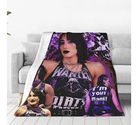 QapLWczK Rhea Wrestler Ripley Throw Blanket Breathable Air Conditioner Blanket Twin Size Blankets for All Seasons Classic Blankets for Car for Camping 40"x30"