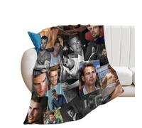QapLWczK Theo James Blanket Sunshine Super Soft Throw Blanket Silky Flannel Lightweight for Sofa, Bed Blanket All Season Use 60"x50"