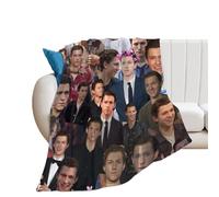 QapLWczK Tom Holland Blanket Handsome #6 Ultra Soft Flannel Fleece Blanket Stylish Bedroom Living Room Sofa Warm Blanket All Season Use 40"x30"