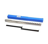 QAPYTIUC D1 12-16MM Keyway Broach, Metric Sized High Speed Steel Broach 5/16, 3/8, 7/16, 1/2 For CNC Metalworking(1/2" D)