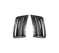 QAQMHVCVB Car Front Bumper Splitter Side Spoiler Air Vent Wind Knife For Mercedes For Benz W204 S204 C63 AMG 2007-2010(Carbon Fiber look)
