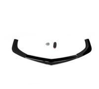 QAQMHVCVB For Mercedes For Benz C Class W204 C63 2012 2013 2014 Front Spoiler Bumper Lip Lower Splitter Guard Flap Car Front Spoilers(Glossy Black)