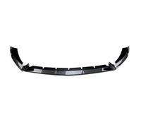 QAQMHVCVB For Mercedes For Benz W213 S213 E-Class 2020-2023 E200 E300 E450 Car Front Bumper Lip Spoiler Body Kit(Carbon Look)