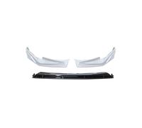 QAQMHVCVB For Toyota For Camry LE XLE SE XSE 2024-2025 Front Bumper Lip Spoilers Splitter Skirt Diffuser Lower Board(Black and White)