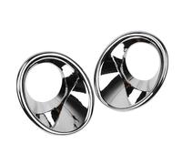 QAQMHVCVB Front Bumper Fog Light Grille Car Accessories Front Fog Lamp Cover Trim Frame Moulding Light 2Pcs For Suzuki For Vitara 2016 2017 2018 Car Fog Light Grill Cover