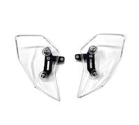 Motorbike Windshield Deflectors For Moto For Guzzi V85TT Touring For Electra For Street Tri For Glide 2019-2023 Motorcycle Fairing Side Wing Deflector Windshield Wind Screen(Transparent)