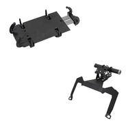 QAQMHVCVB Motorcycle Accessories Front Phone Stand Holder Navigaton Plate Bracket For Forza 350 2020 2021 Motorcycle Navigation Bracket(Black 2)