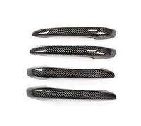 QAQMHVCVB Real Carbon Fiber Side Door Handle Cover Car Accessories for Porsche for Cayenne 2018 Up