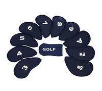 QARIDO Golf Club Covers | Golf Head Covers Embroidered Club Label,Durable & Stylish Golf Accessories for Drivers, Woods, & Hybrids