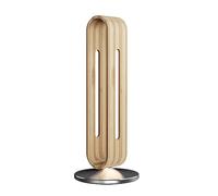 Qarmijaer 1 Piece Headset Holder Anti-Scratch Stand Bamboo Wood Aluminum Headphones Holder A