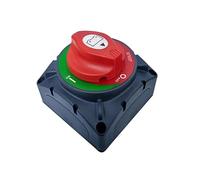 Qarmijaer 12-48V Car Modification Battery Disconnect Switch 600A Main Power Switch Fit for Yachts Caravans