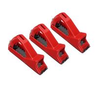 Qarmijaer 3X Gypsum Board Rasp Plane File 145mm Wood MDF Fiberglass Planer DIY for Software Metal Drywall and Others