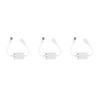 Qarmijaer 3X Tuya USB Smart Switch WiFi Controller Universal Breaker Timer Smart Life for USB Appliances for Home