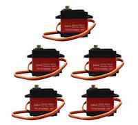 Qarmijaer 5X Td-8120Mg Waterproof Metal Gear Digital Servo with 20Kg High Torque 180Angle for Rc Remote Control Car Model Vehicle
