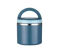 Qarmijaer Soup Vacuum for Hot Food, 1000 Ml Food Flask Stainless Steel Vacuum Insulated Food Jars with Handle Hot Container Vacuum Easy to Use