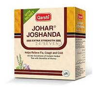 QARSHI JOHAR JOSHANDA Extra Strength Herbal Tea Remedy Cold Flu (Honey, 60 Sachets)