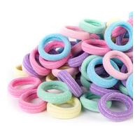Qarwayoc - NO SEAMS OR BREAKS - The mini hair elastics are seamless, making them strong enough and never break.
