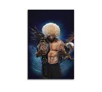 QASDFGHJ Khabib NurmagomedovPop Figures Artists Actors Singers Poster Modern Style Canvas Modern Family Bedroom Decor Poster Art Poster And Wall Art Picture Print 12x18inch(30x45cm) Unframe-style