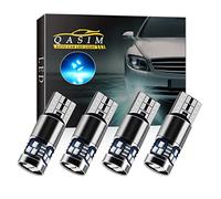 Qasim 4pcs T10 501 LED Bulbs Ice Blue W5W 194 168 LED Light Canbus No Error 2016-18SMD 450 Lumens for Car Side Lights Interior Dome Map Door Courtesy Number Plate Lights