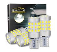 Qasim T10 501 LED Bulbs W5W 168 194 LED Side Light Bulb Canbus Error Free 6500K Xenon White Car Interior Light Turn Signal Indicator Light DC 12V-24V, Pack of 4