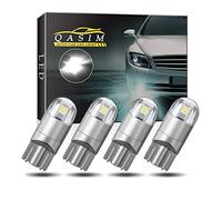 Qasim T10 501 LED Bulbs W5W 194 168 White Car Interior Lights 4 Pack