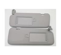 QASULER 1/2pcs Car Inner Sun Visor Sunshade With Make-up Mirror Kit