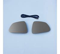 QASULER 1 Pair 1000R Side Rearview Mirror Blue Glass Lens, for Tesla, Model 3 2017 2018 2019 2020 2021 Wide View Anti Glare Model3 Yard Machinery Fuel Cover(A White 1000R)