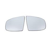 QASULER 1 Pair Car Rear View Side Heated Mirror Glass Dimming Glasses, for, for BMW, X5 X6 Series E70 E71 E72 2007-2014 Exterior Parts Yard Machinery Fuel Cover(1 Pair)
