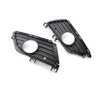 QASULER 1 Pair Left Right Car Front Fog Light Grille Grills Lamp Cover Replacement, for Vauxhall, for Corsa C 2003-2006 1400729 1400728 1400299 Car Fog Light Grille Trim