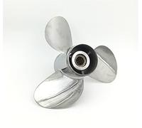 QASULER 10 5/8x12 25HP-70HP Outboard STEEL Propeller Marine Boat Yacht Boat Accessories Marine Boat Engine Propeller