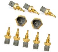 QASULER 10PCS OEM # 89422-16010 89422 16010 Coolant Temperature Water Temp Gauge Sensor, for Toyota, for Subaru, for Chevrolet, for Mazda, Air Temperature Sensor