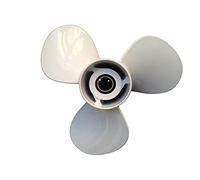 QASULER 11 1/2x13 40HP-50HP, for HIDEA Propellers Outboard Motor, for Boat Accessories Marine 13 Tooth Boat Propeller
