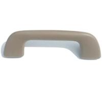 QASULER 1pc Car Inner Roof Safety Handle Ceiling Armrest Handrail Roof Pull Handle, for Toyota, for Corolla, Yaris Prius(Dark Gray Front Row) Car Grab Handle(Beige Front Row)