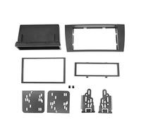 QASULER 2 DIN Car Radio Fascia, for Jaguar, X-type 2002-2008 S-type 2003-2008 In-Dash CD Adapter Trim Installation Kit Vehicle Radio Dash Frame