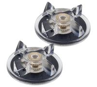 QASULER 2 Pack Base Gear Replacement Part, for Magic Bullet, 250W Blenders MB1001 Blender Lid Blade
