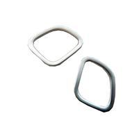 QASULER 2 Pcs Dashboard Air Vent Trim Cover Bezel Garnish Front Insert Outlet,for Vitara 2015 2016 2017 2018 2019 Car Air Vent Decoration